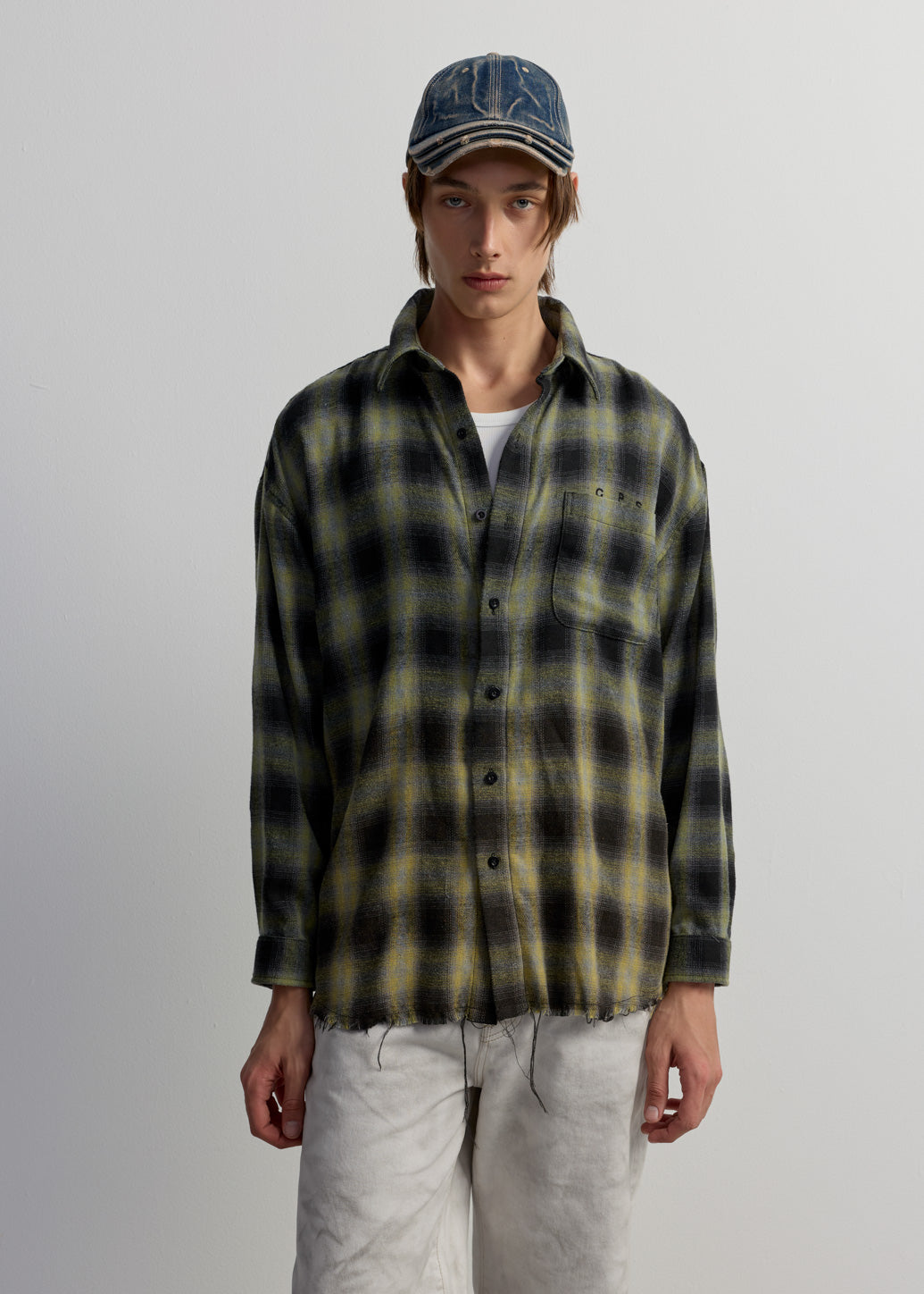 GREEN CHECKED SHIRT