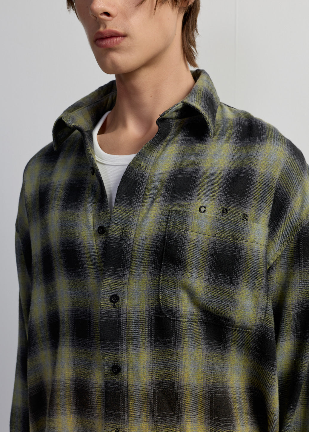 GREEN CHECKED SHIRT
