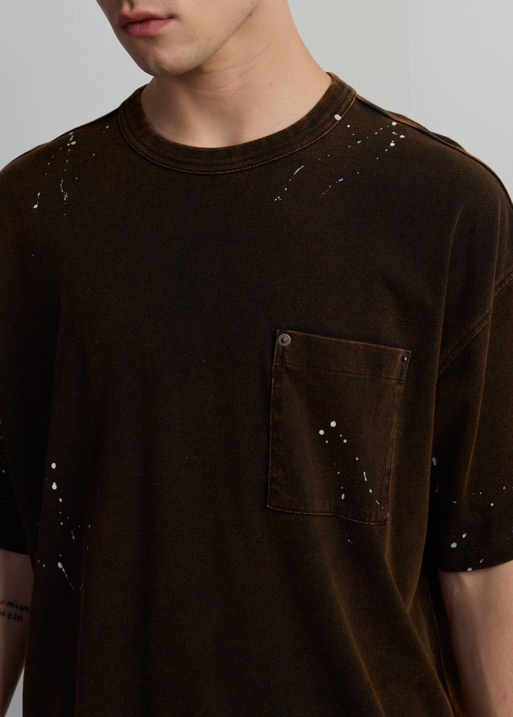 PAINT-SPLATTERED VINTAGE TEE