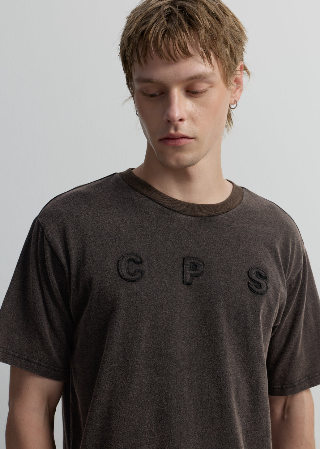 RUST VINTAGE CREW NECK TEE
