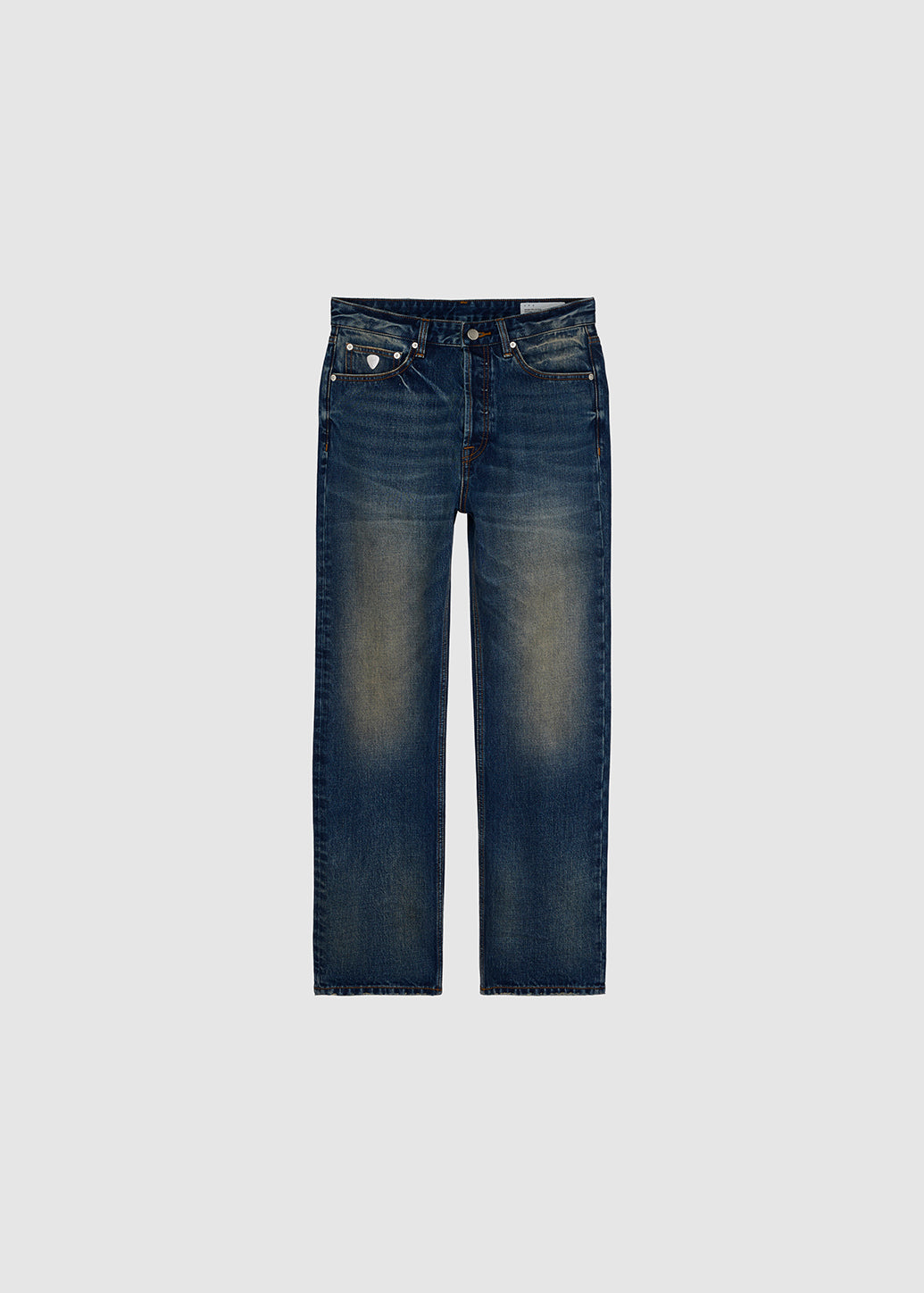 BLUES WASHED LOOSE JEANS