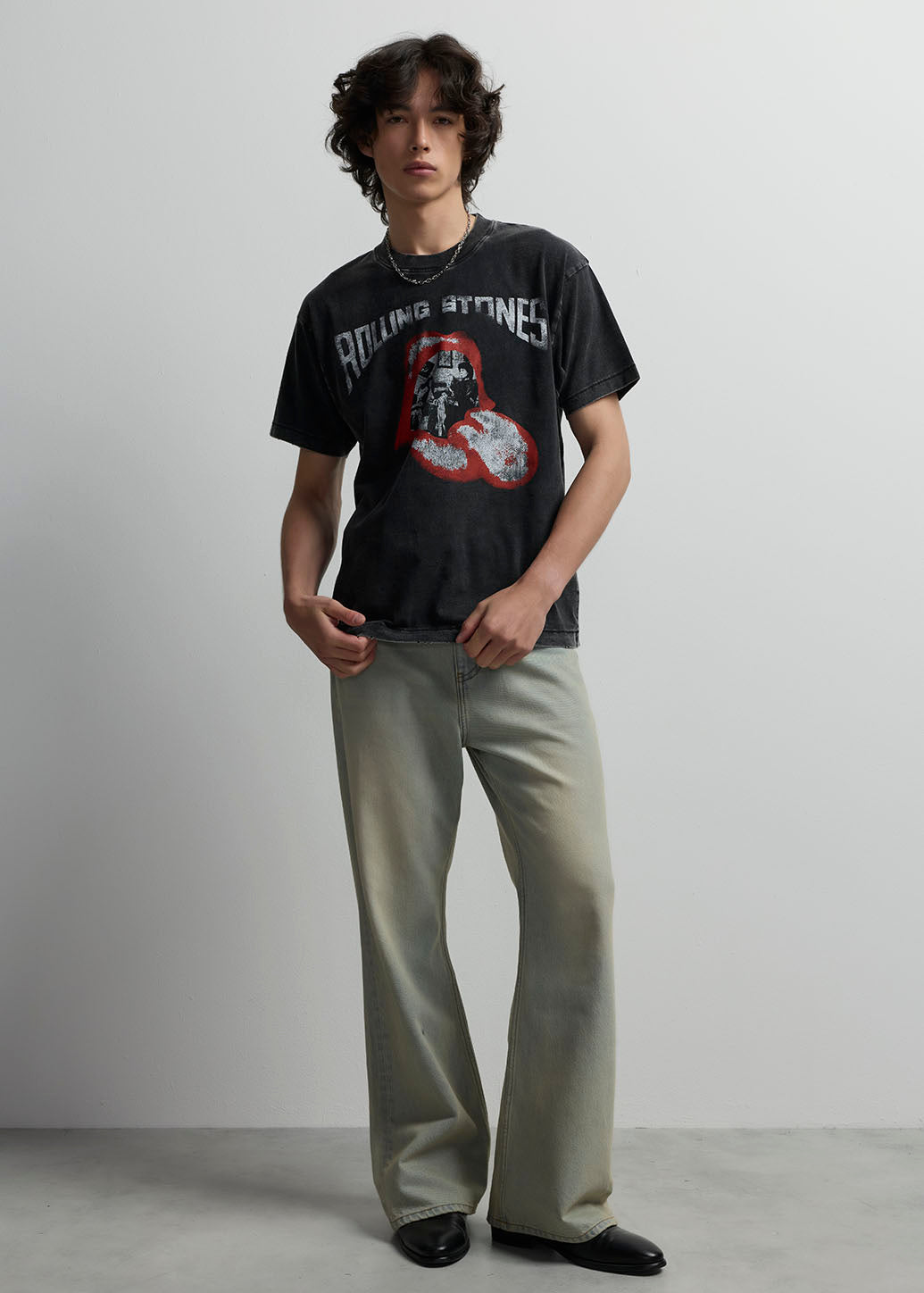 ROLLING STONES GRAPHIC BAND TEE