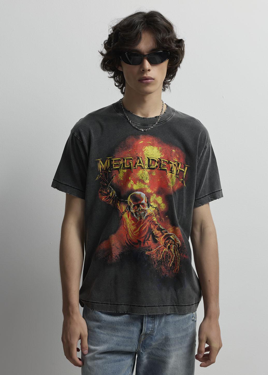 MEGADETH GRAPHIC PRINTED TEE
