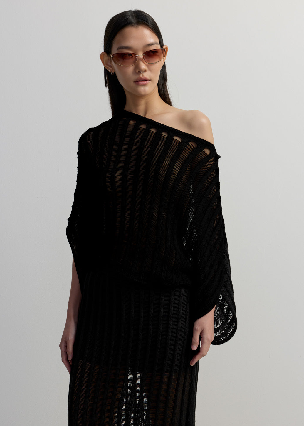 CAPE KNITTED TOP