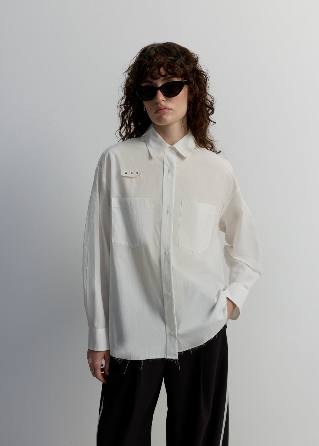 UNFINISHED HEM SHIRT