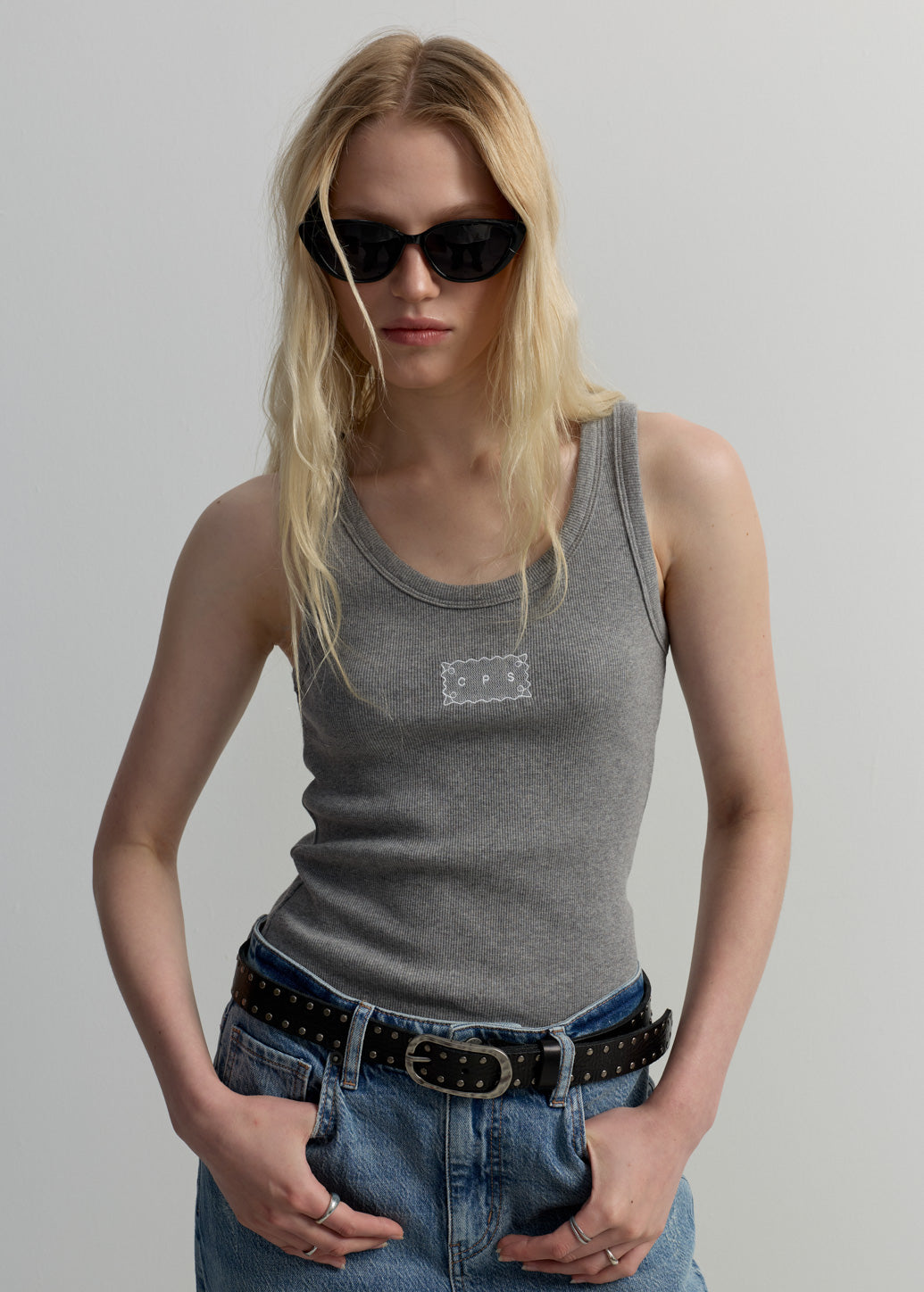 LACE LOGO TANK TOP