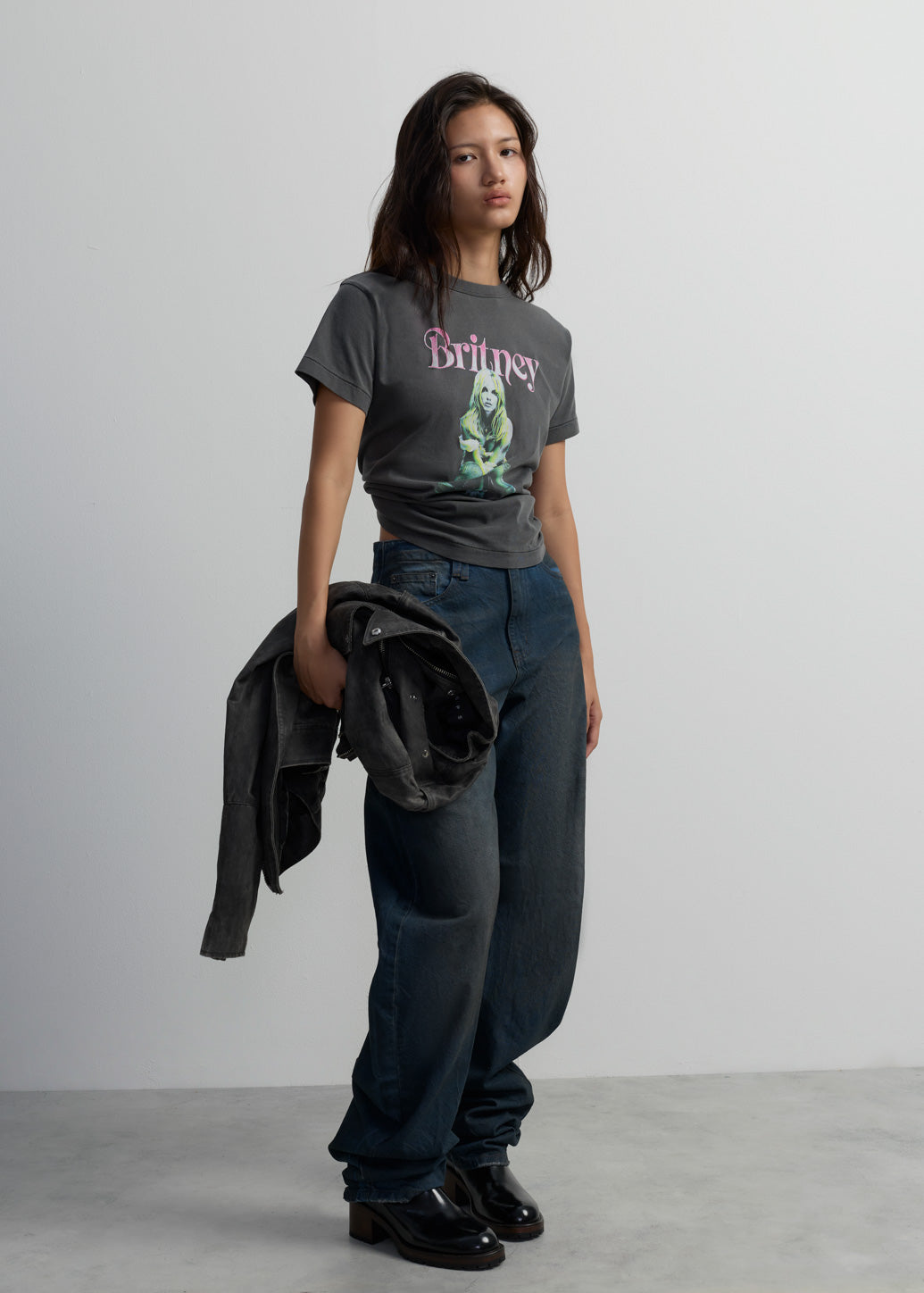 DRAPED SCULPTED VOLUME JEANS