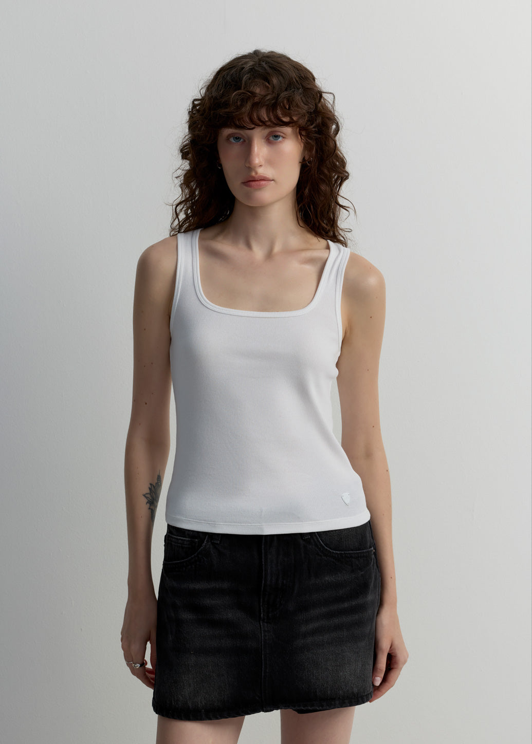SQUARE NECK TANK TOP