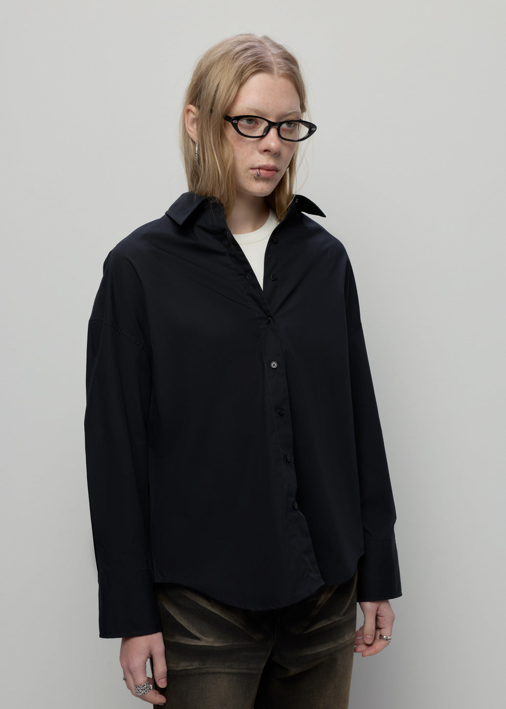 OVERSIZED-FIT COTTON SHIRT
