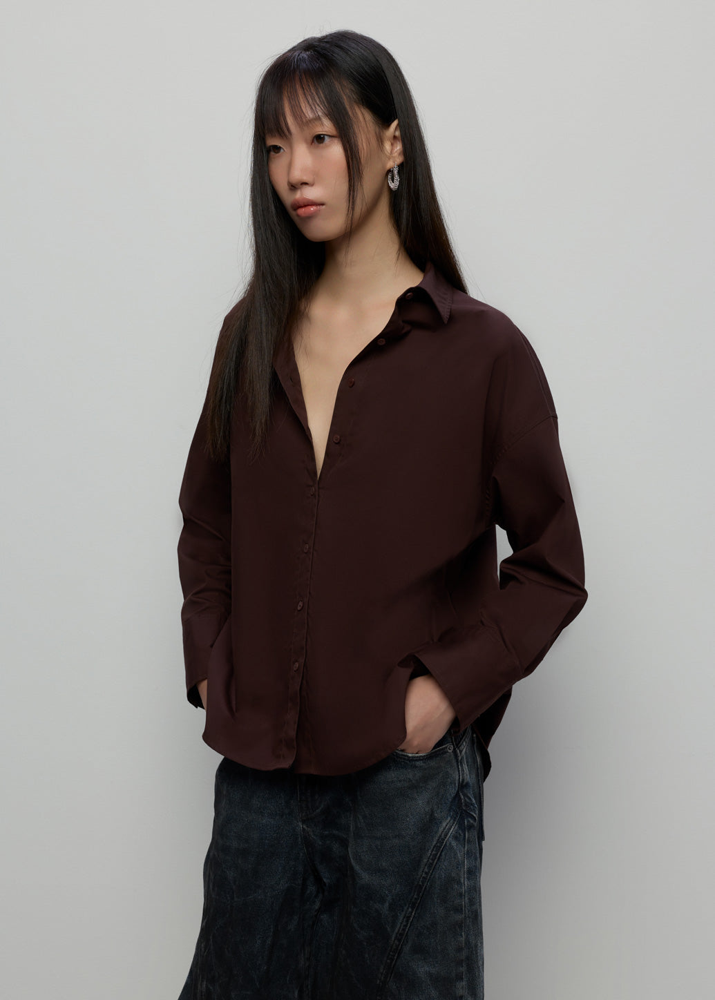 OVERSIZED-FIT COTTON SHIRT