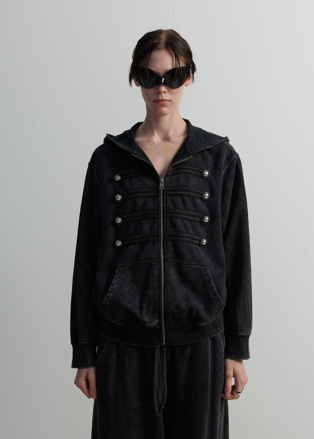 MILITARY-INSPIRED HOODIE