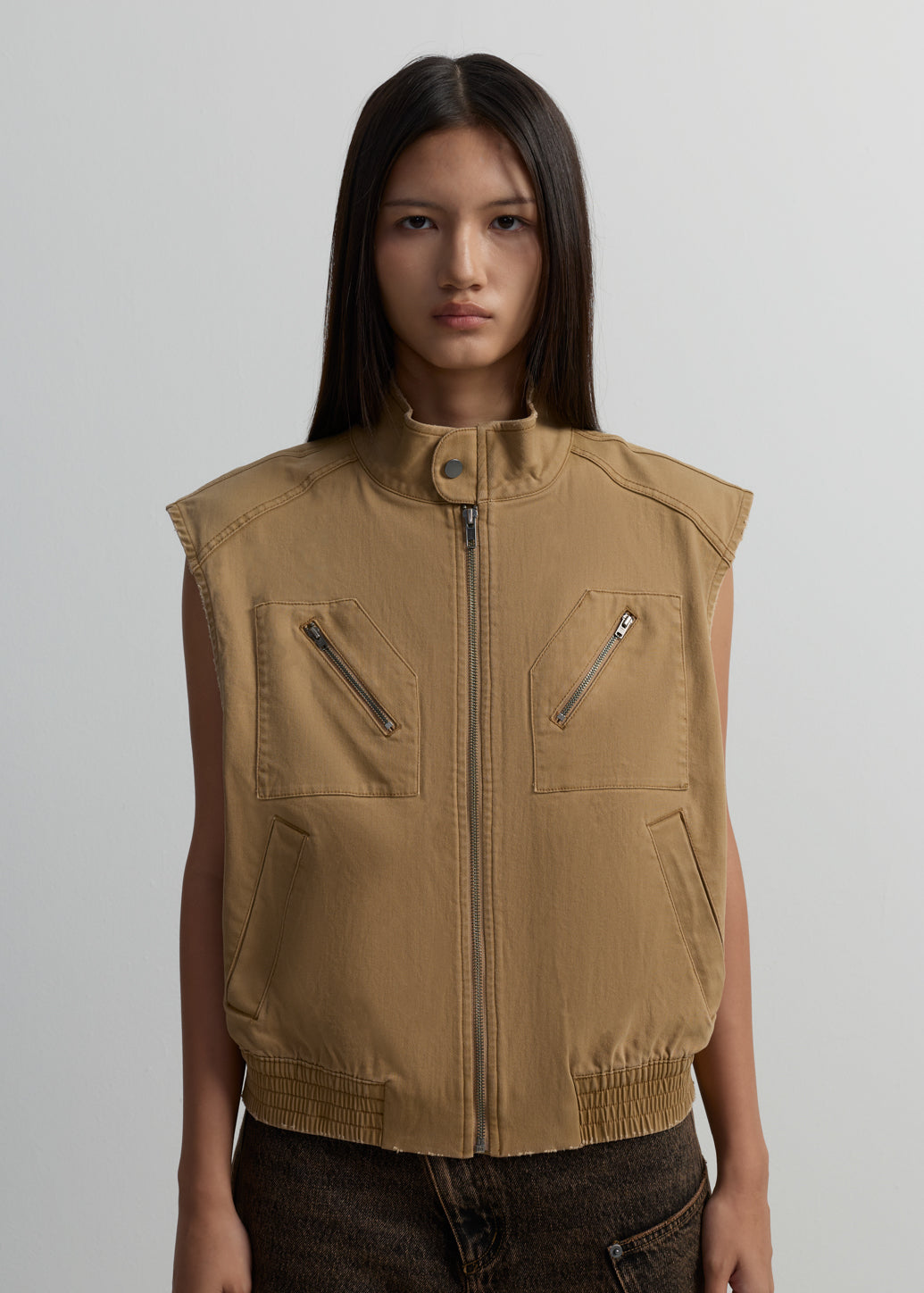 UTILITY ZIP-UP VEST
