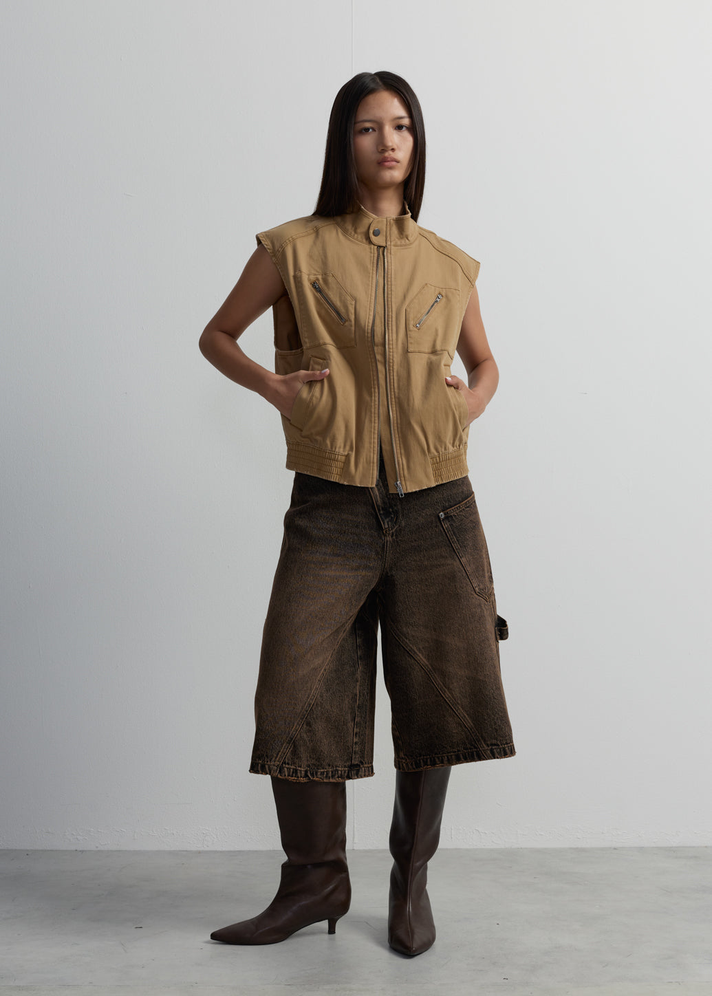 UTILITY ZIP-UP VEST