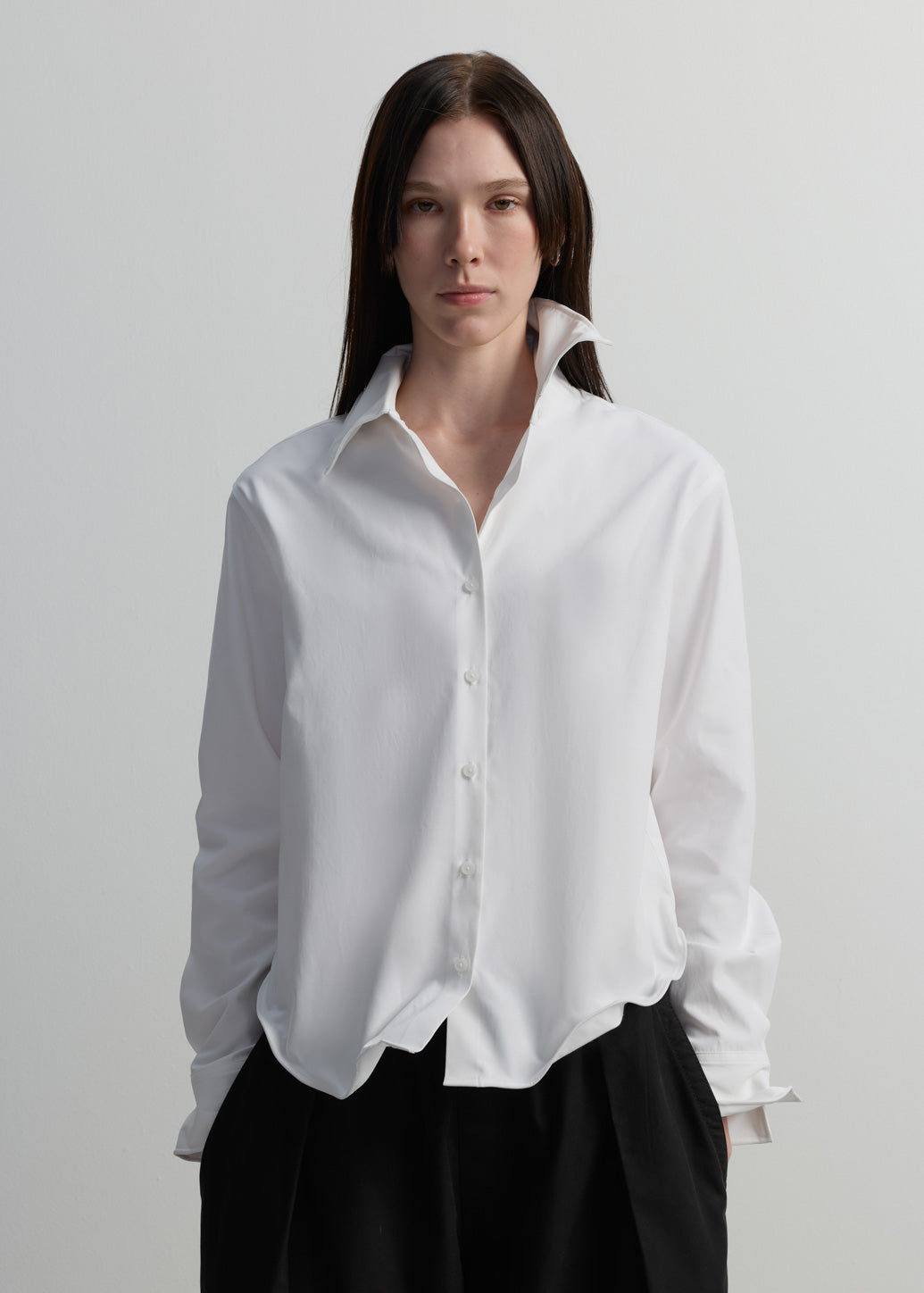 CLASSIC COLLAR RELAXED-FIT SHIRT