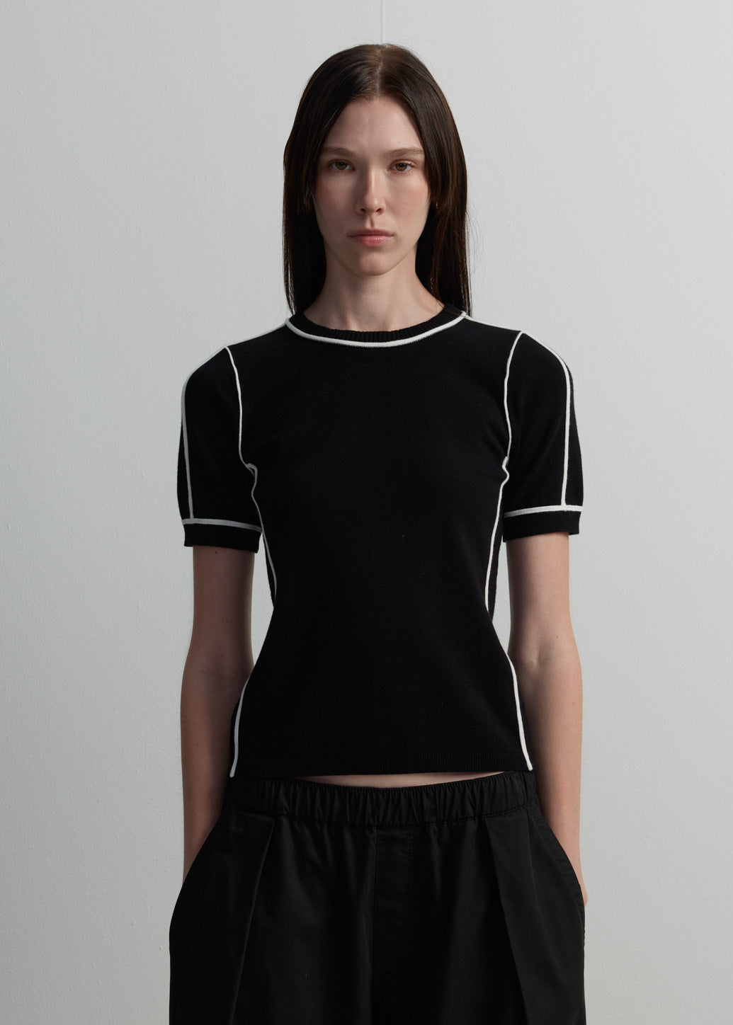 REGULAR-FIT KNIT TOP