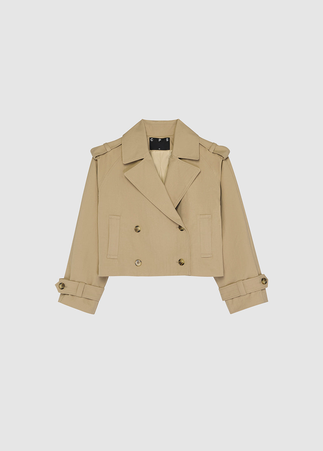 RELAXED-FIT DOUBLE-BREASTED JACKET