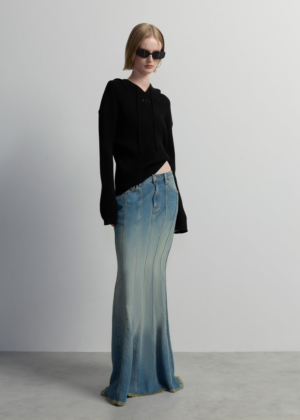 DENIM MERMAID SKIRT