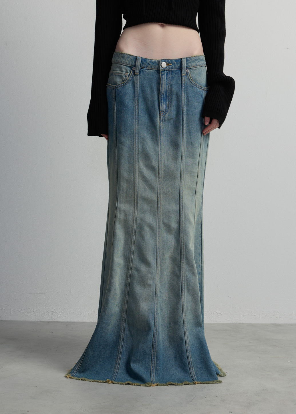 DENIM MERMAID SKIRT