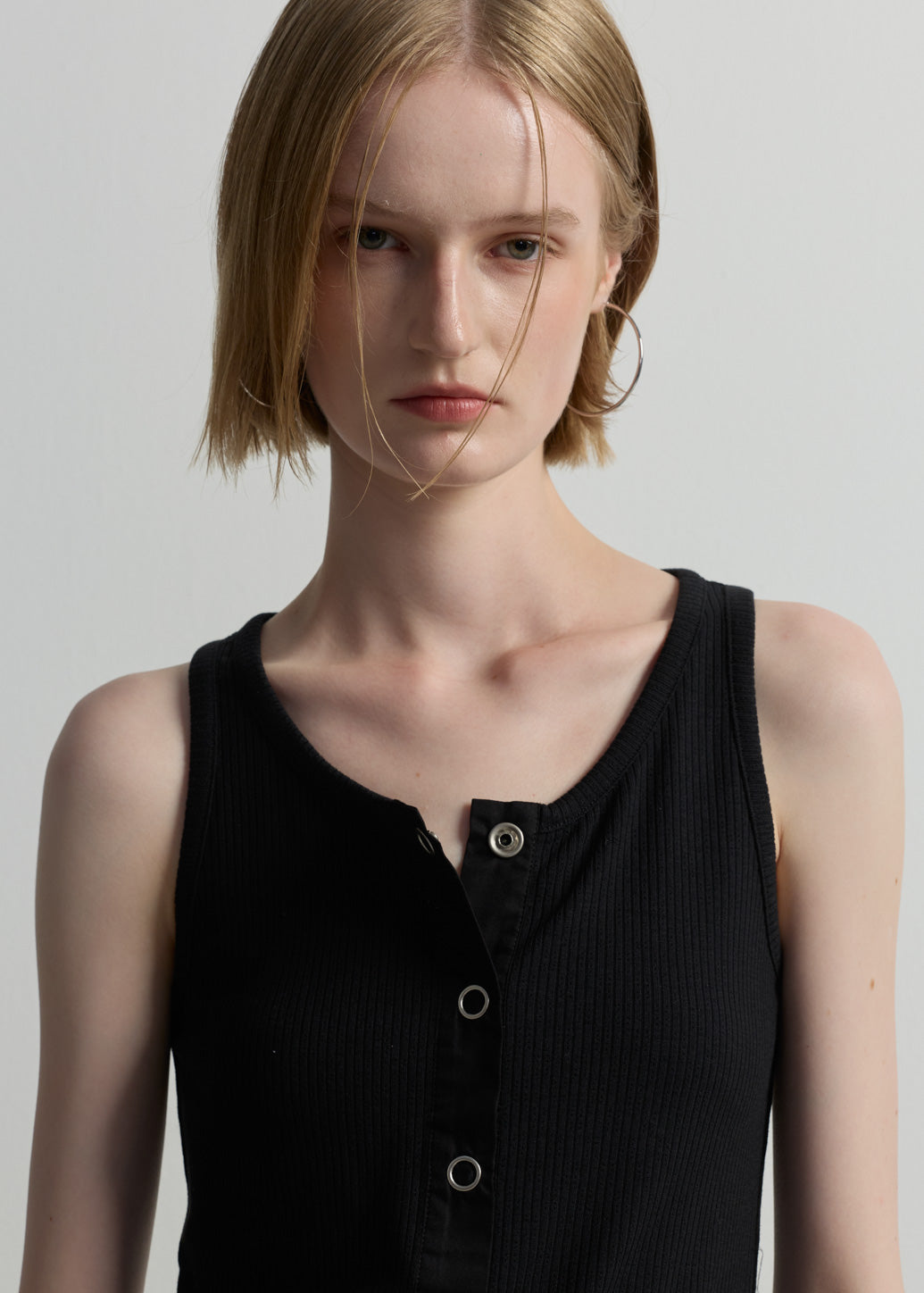 BUTTON-UP TANK TOP