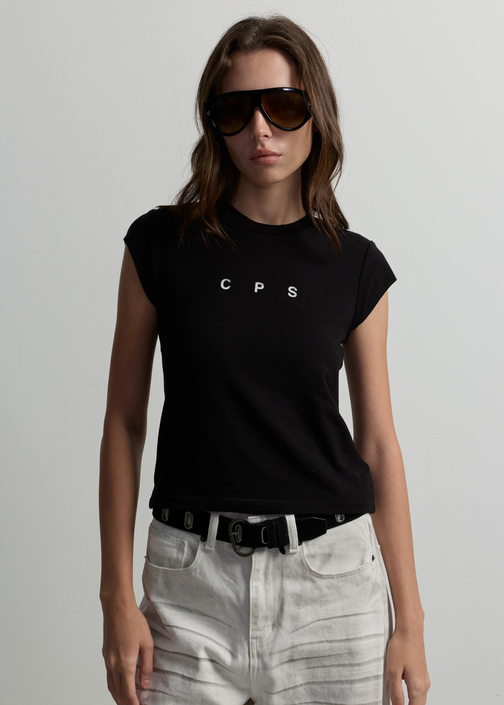 C P S LOGO CROPPED TEE