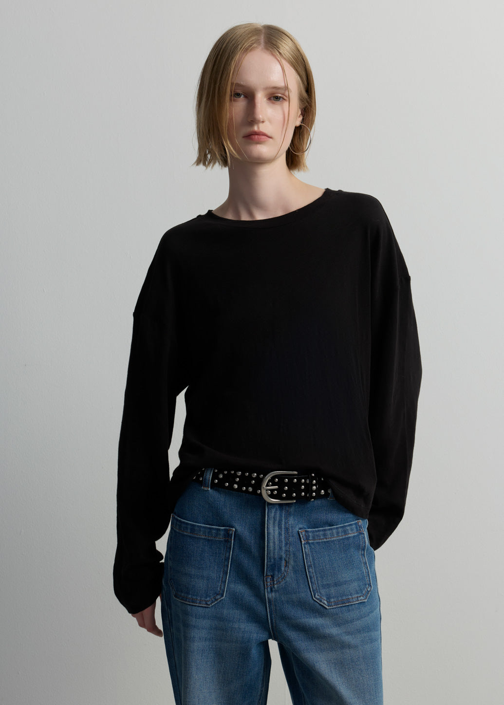 LONG-SLEEVE BOXY TEE