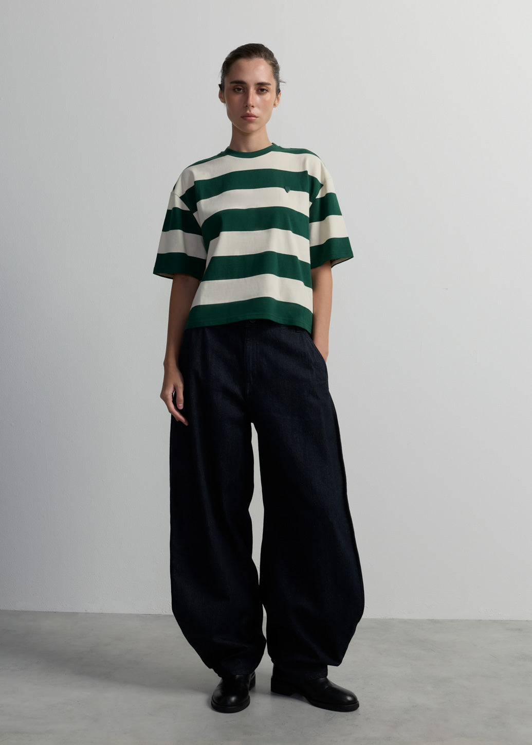 SYMBOLIC STRIPED TEE