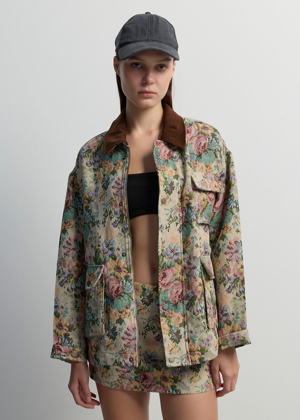 VINTAGE FLORAL JACKET