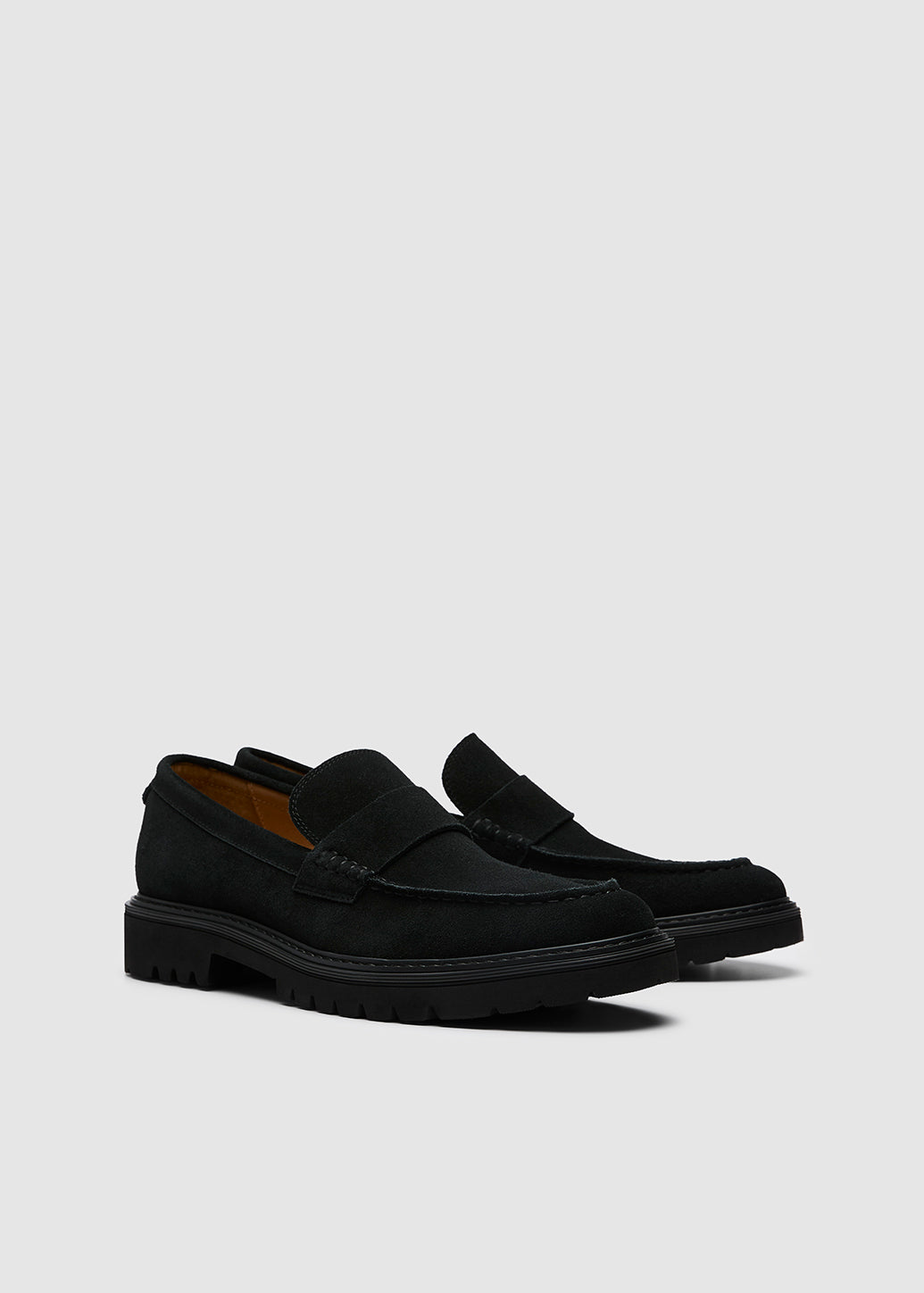 SUEDE PENNY LOAFER