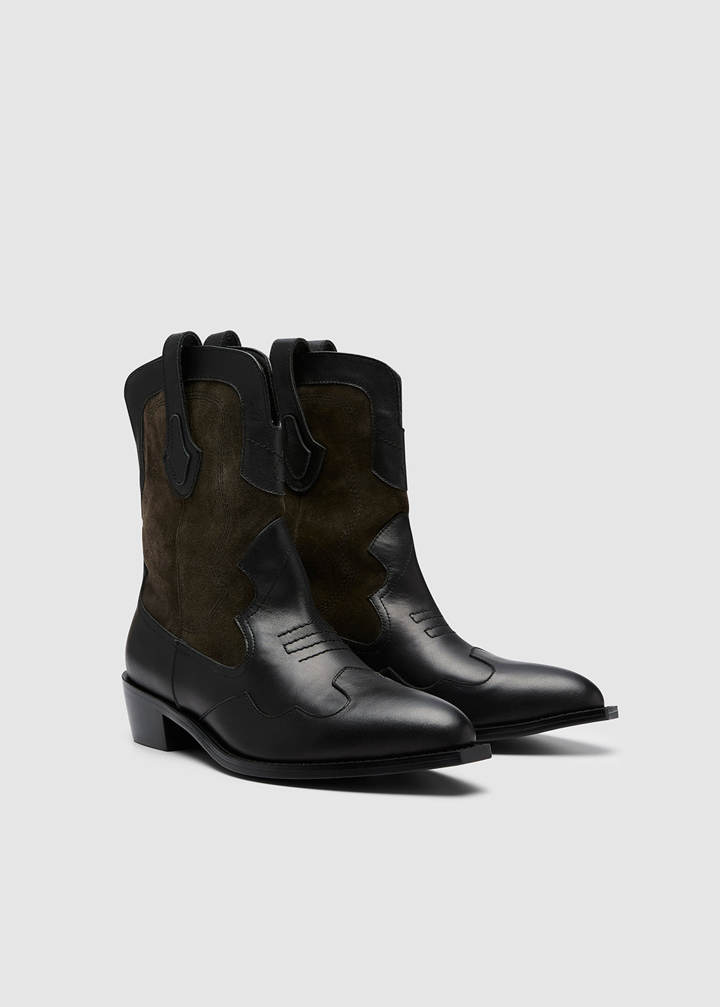 WESTERN ANKLE BOOTS