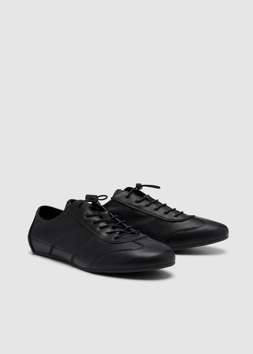 LOW-PROFILE LEATHER SNEAKERS