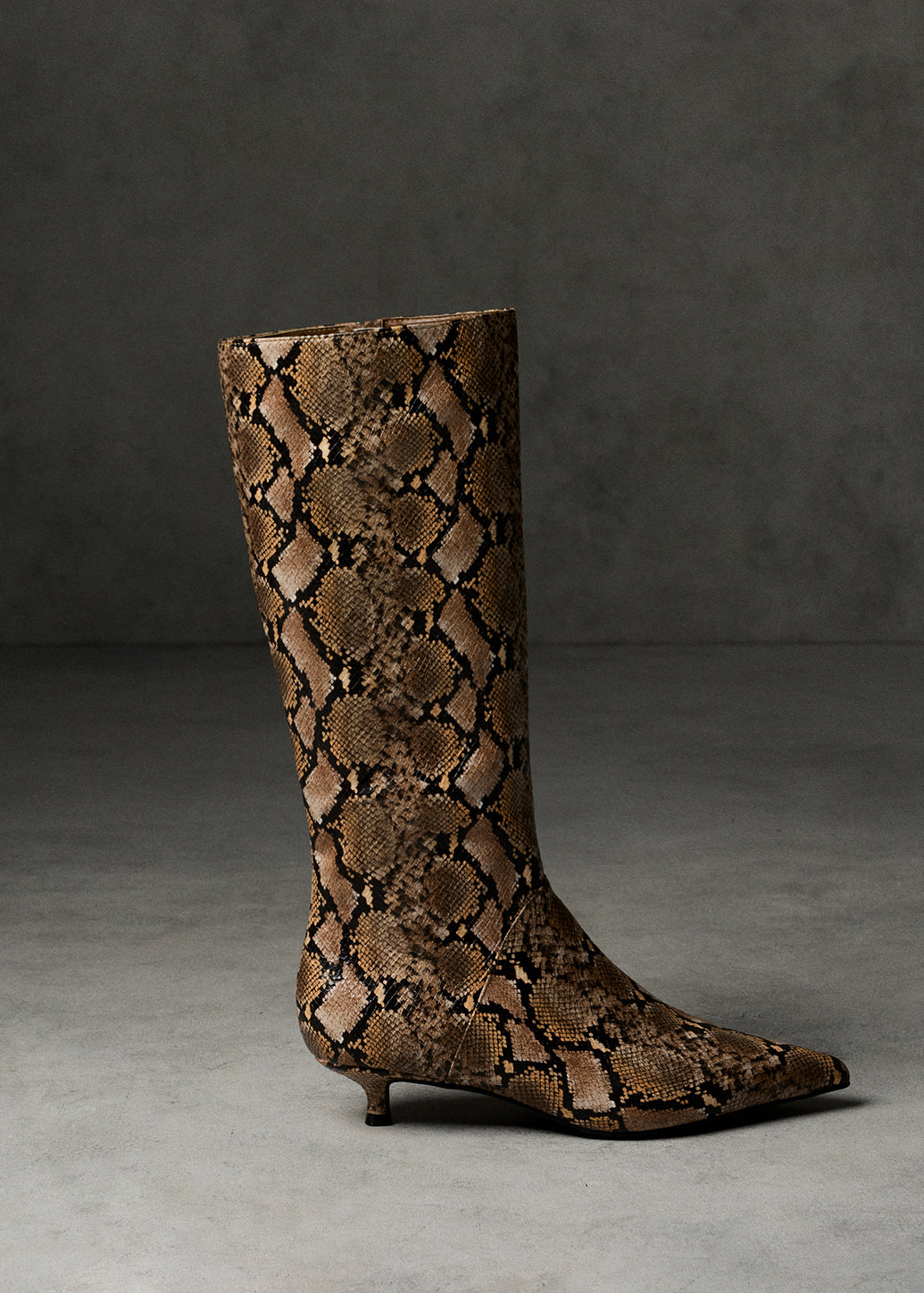 PYTHON PRINTED BOOTS