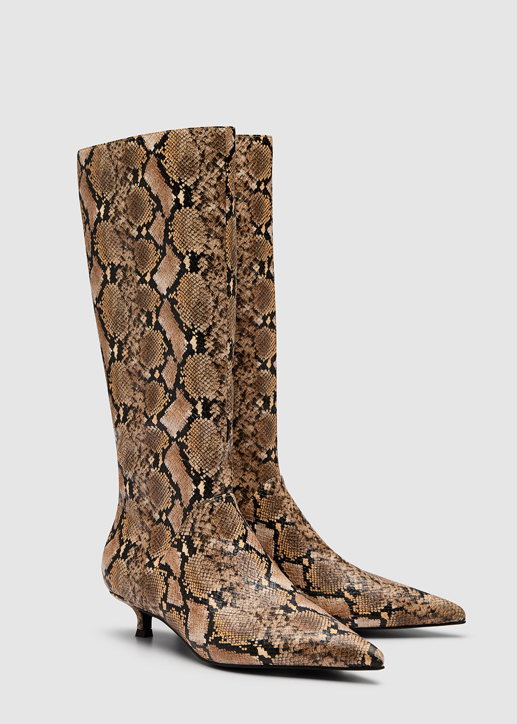 PYTHON PRINTED BOOTS