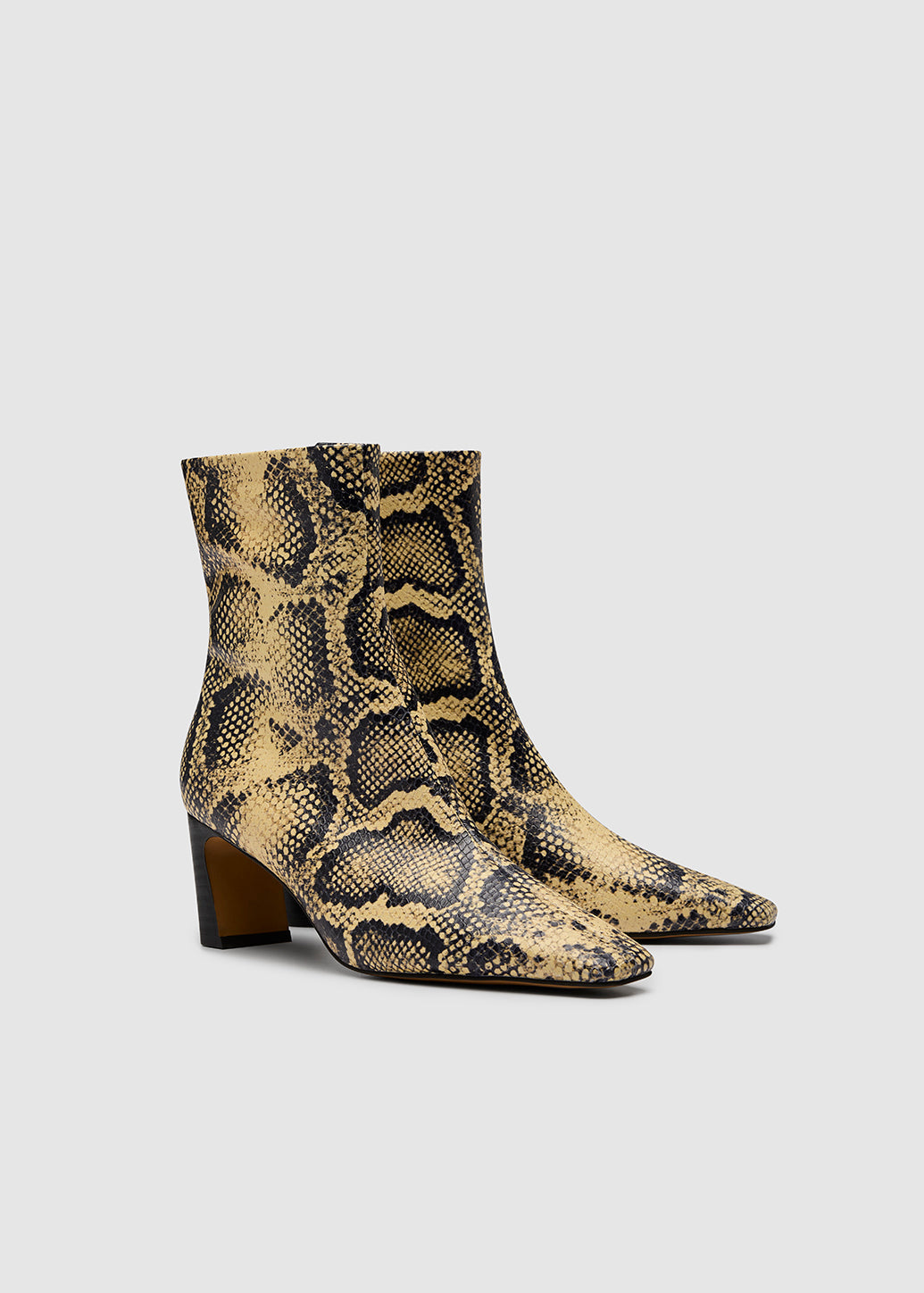 PYTHON PRINTED BOOTS