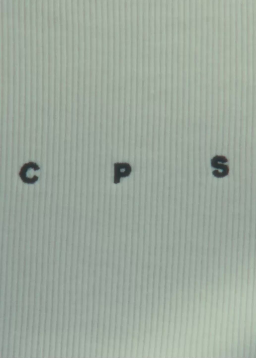 Load video: C P S EMBROIDERED LOGO TANK TOP